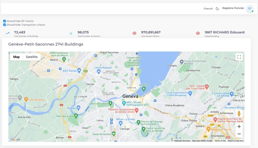 Google Maps Genève